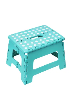 Foldable 23cm Step Stool - Blue