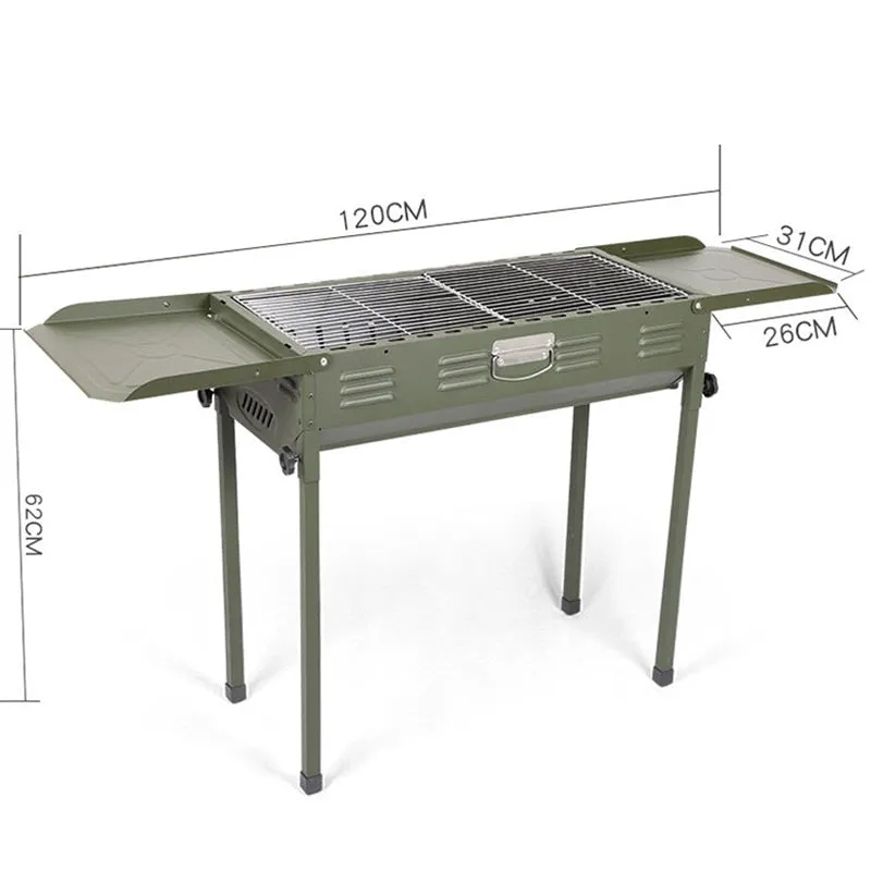 Foldable Outdoor BBQ Grill Portable Grill for Outdoor Camping