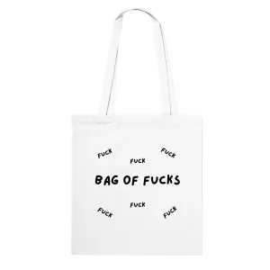 Funny Tote Bag | Bag of Fucks |