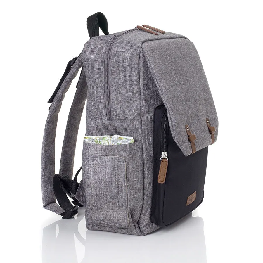 George Backpack Black/Grey