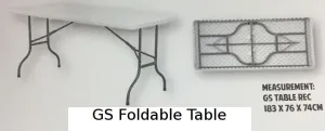 GS Foldable Table