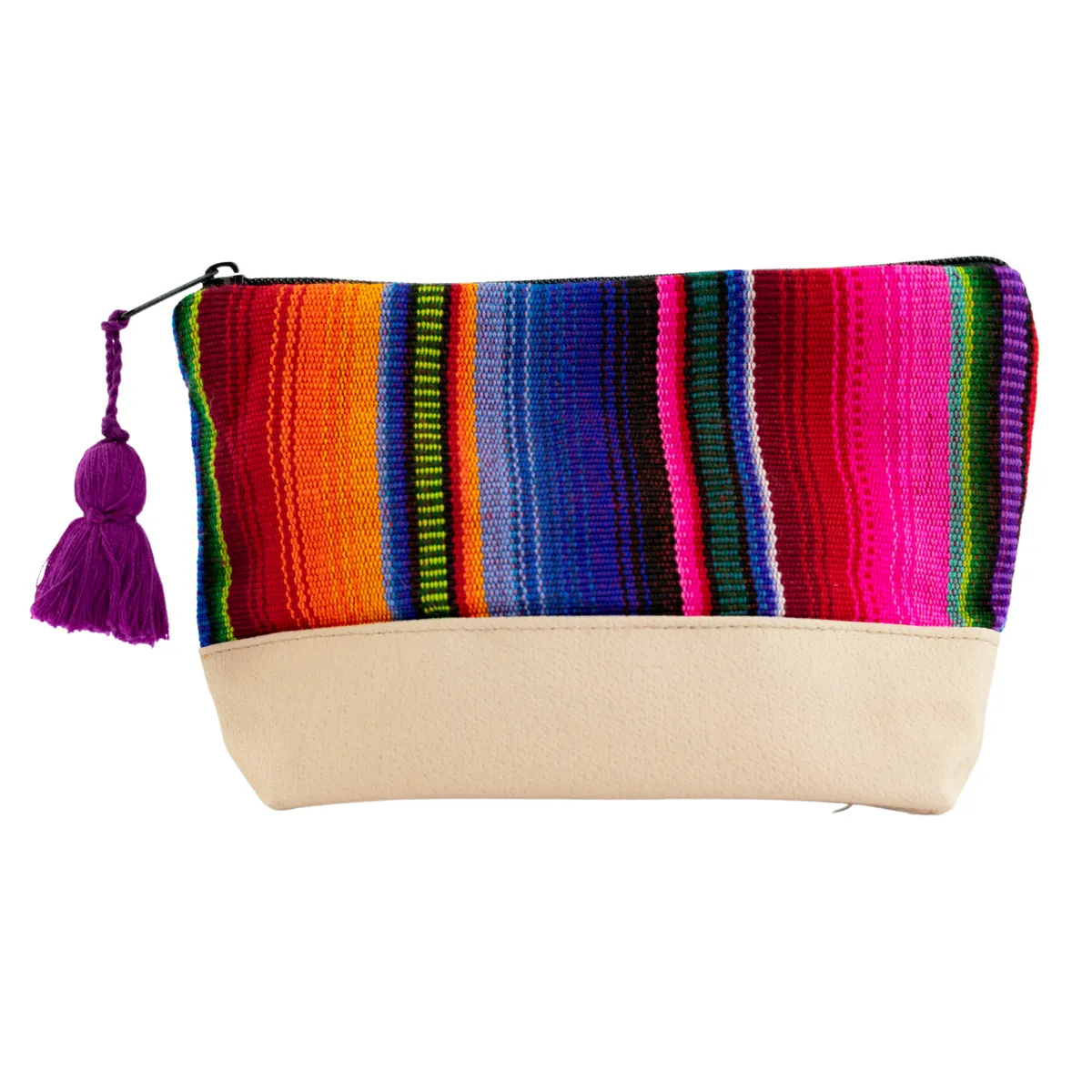 Hacienda Vegan Leather Cosmetic Bag - Guatemala