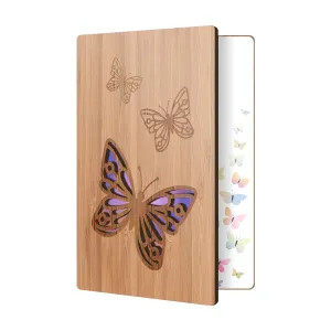 Handcrafted Bamboo Greeting Cards | Butterflies