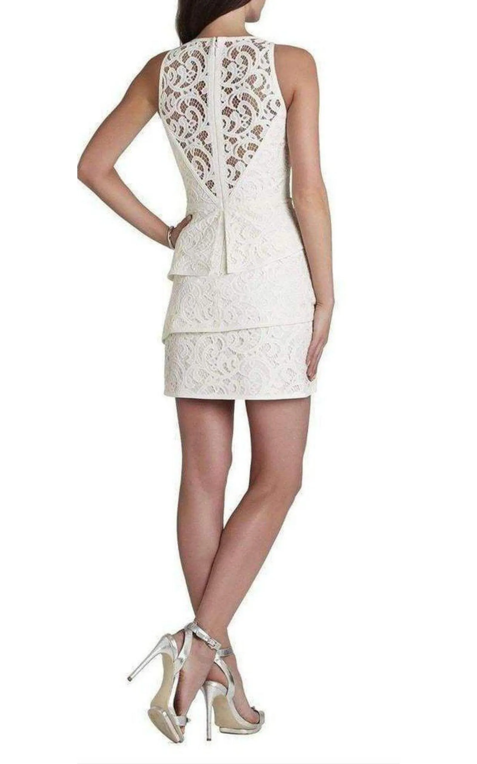 Hannah Engineered Lace Dress