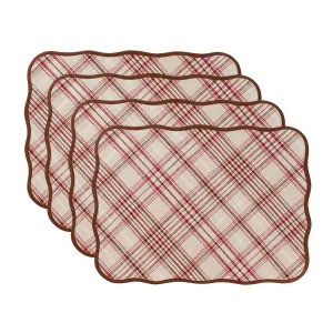 Harvest Tartan Placemat Set/4