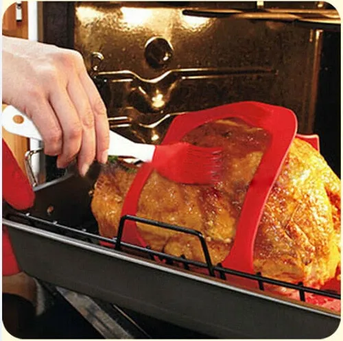 Heat Resistant Non-Stick Oven Silicone Turkey Lifter