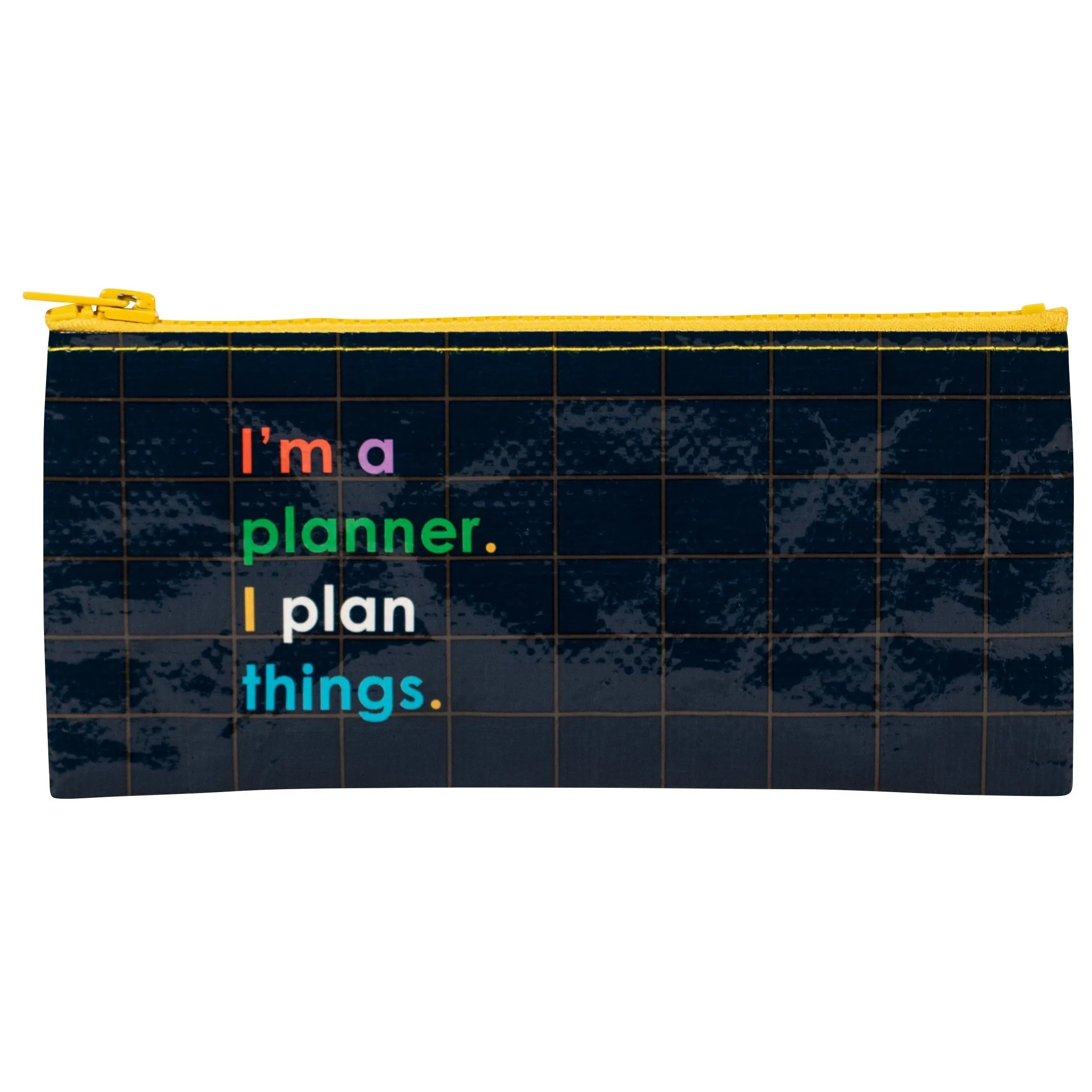 I'm A Planner I Plan Things Pencil Case | 4.25" x 8.5" | BlueQ at GetBullish