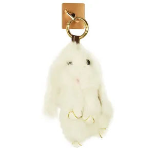 iOrigin Ring Grip/ Kick Stand   Furry Plush Bunny Toy Key Chain for Mobile Phones & Tablets