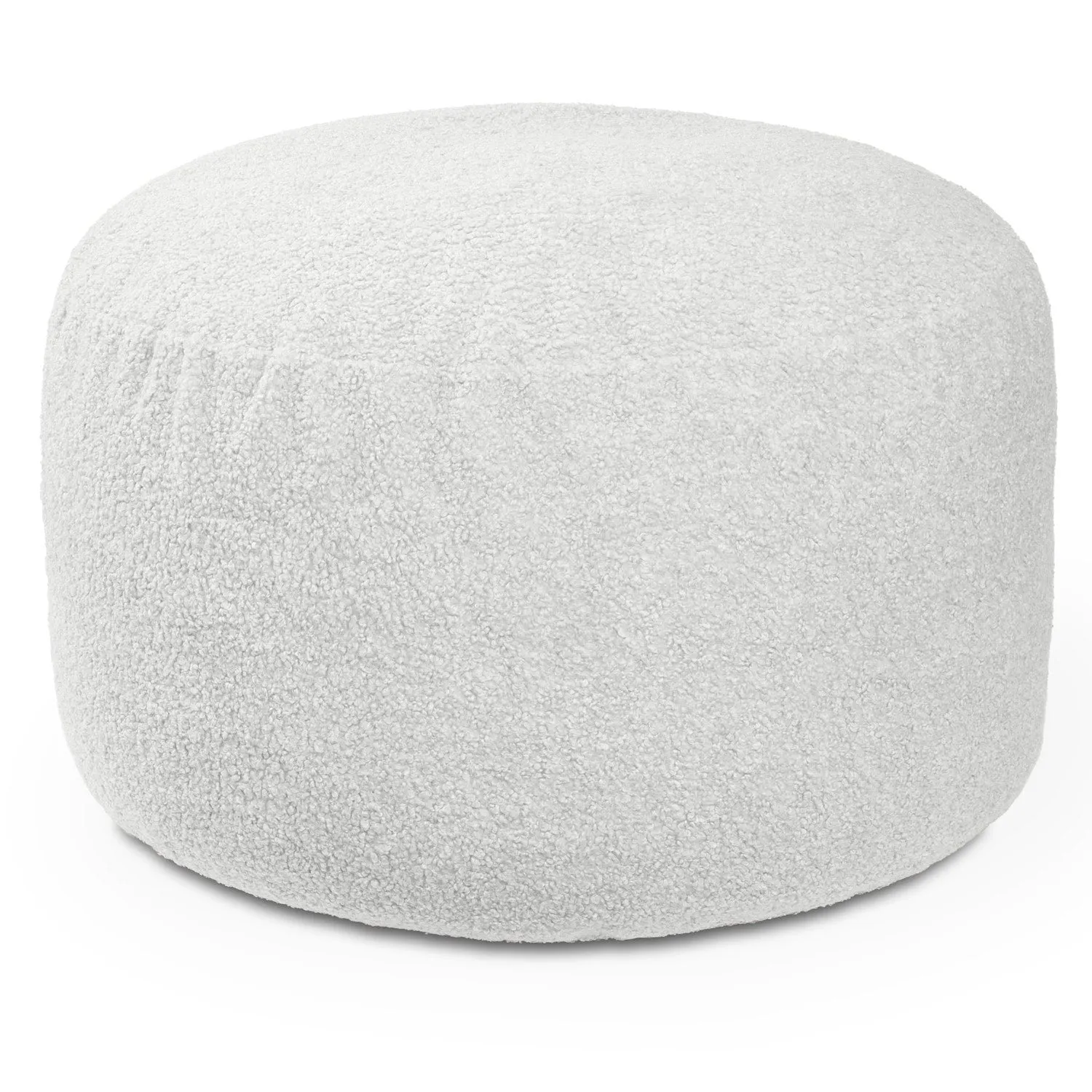 Jaxx Saxx Shearling Faux-Lamb 4 Ft Large Round Bean Bag