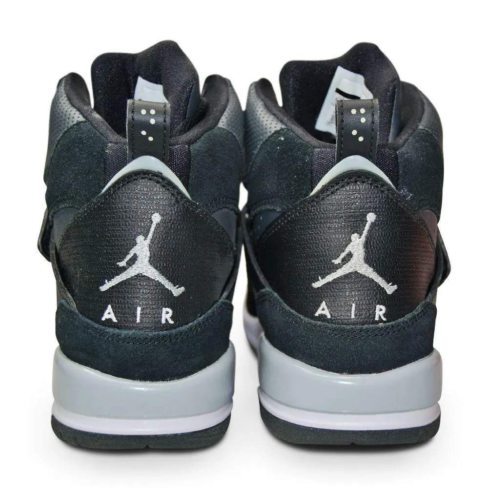 Juniors Air Jordan Flight 45  High (GS) -524865 043- Black Wolf Grey Anth White