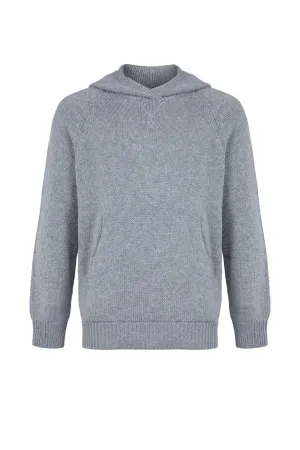 Kangaroo Pocket Cashmere Hoodie