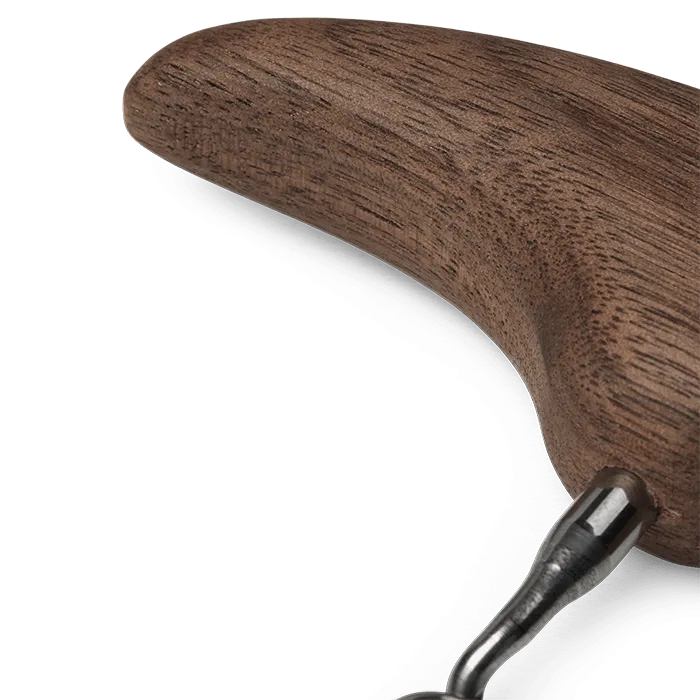 Kay Bojesen Menageri Corkscrew, H: 4.3", walnut