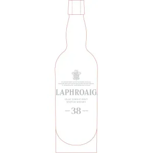 Laphroaig 38 Year Old Single Malt Scotch