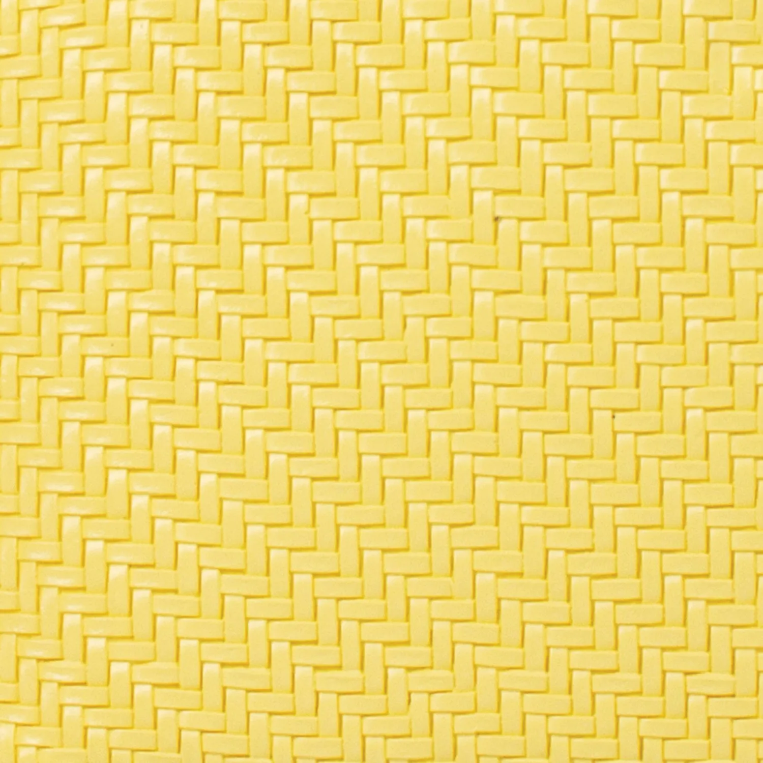 Large Beauty Bag - Herringbone Lemon