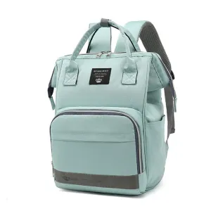 Large Capacity Diaper Bag Backpack - Mint