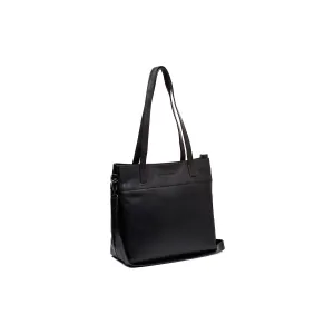 Leather Shopper Black Nola