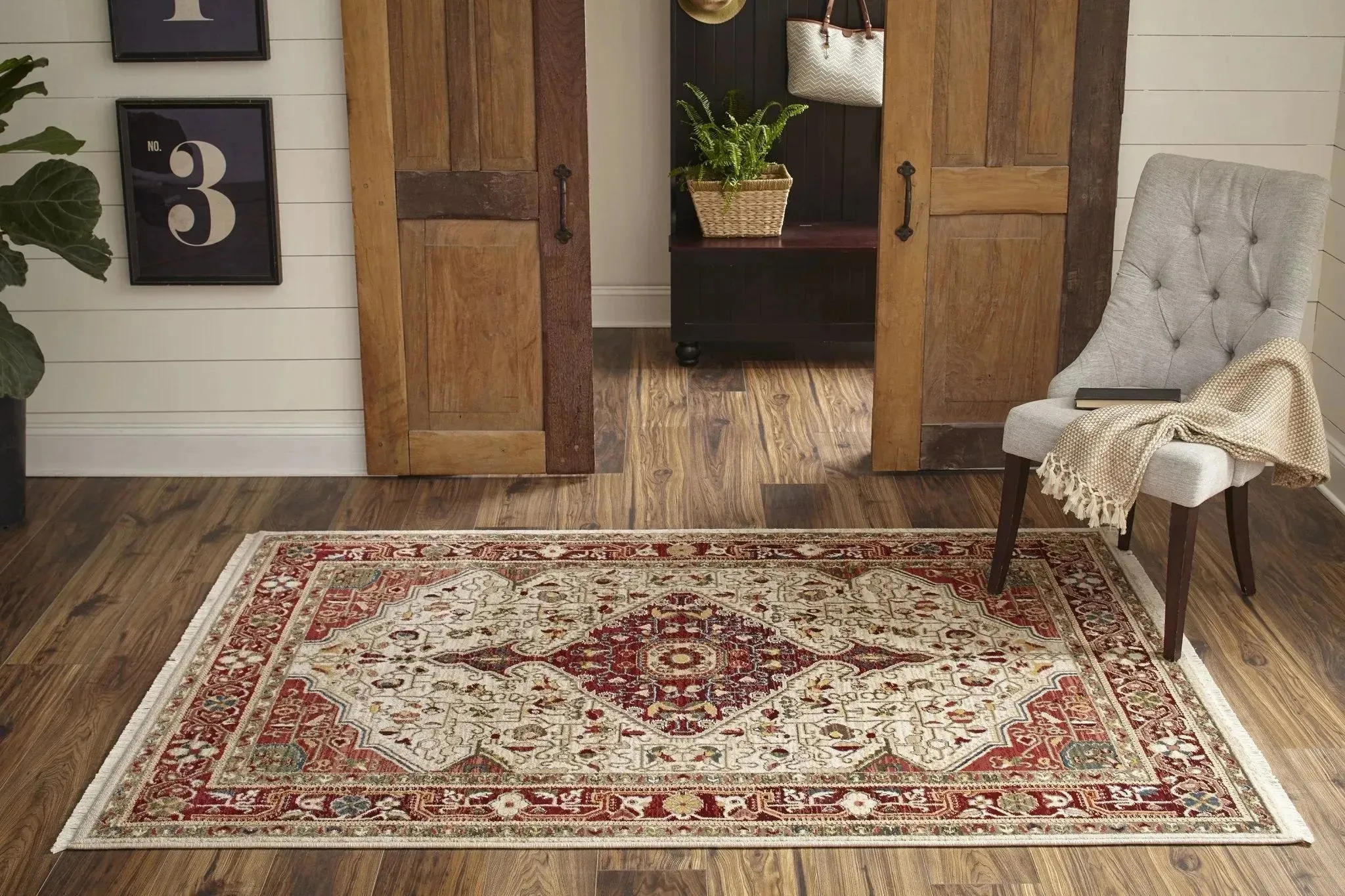 Lenox LE-02 Red Rug