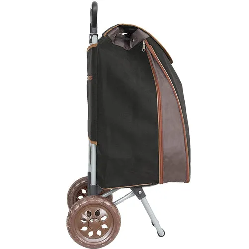 Light Weight 2 Wheel Expandable Shopping Trolley