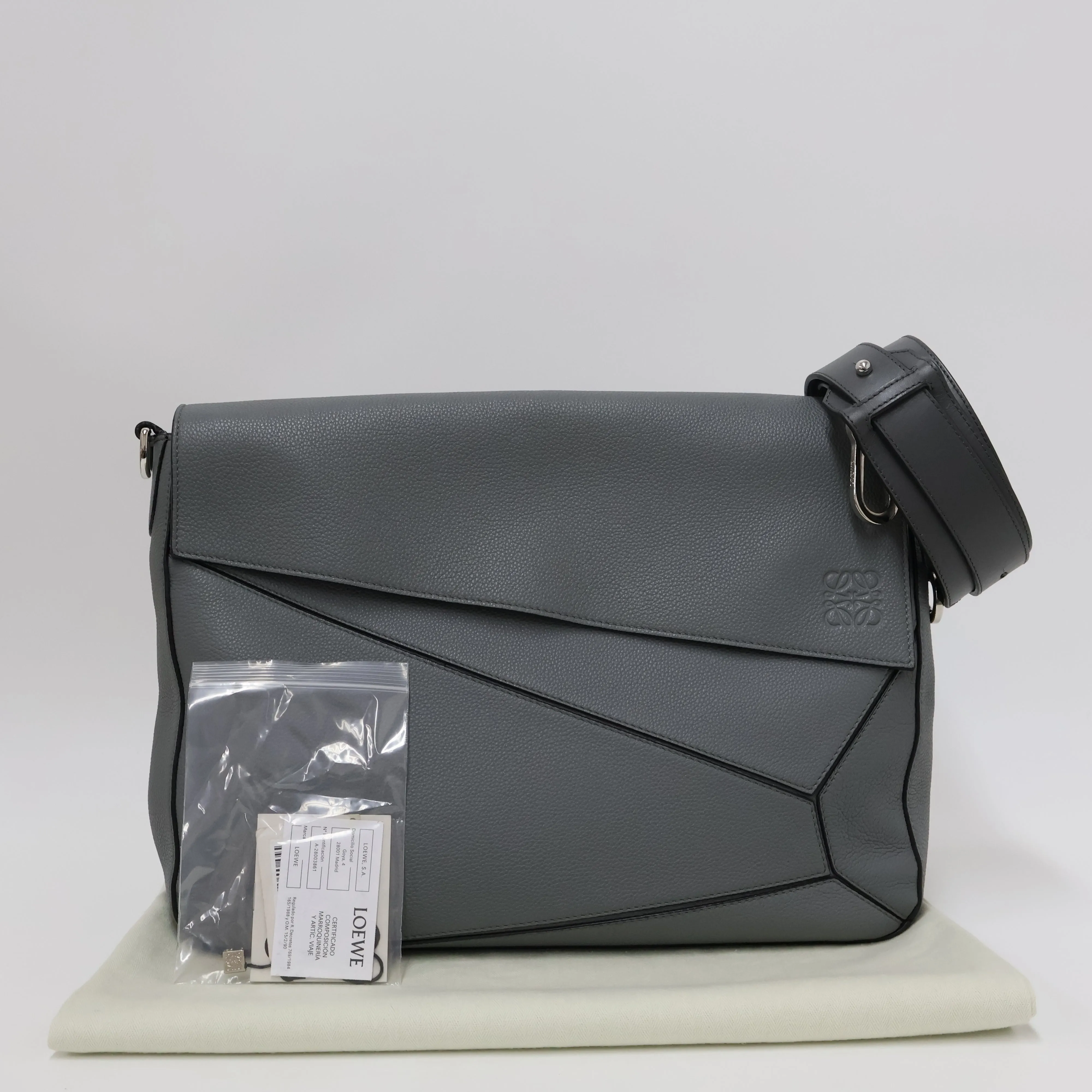 Loewe Puzzle Messenger Gunmetal