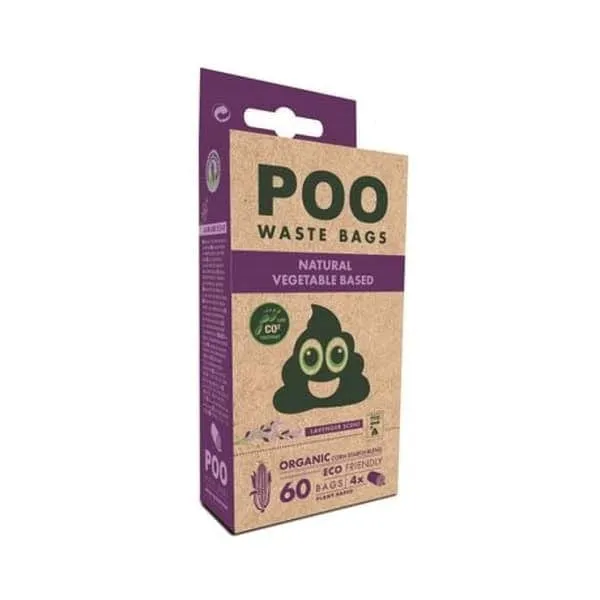 M-PETS POO Waste Bags; Lavender Scent or Unscented