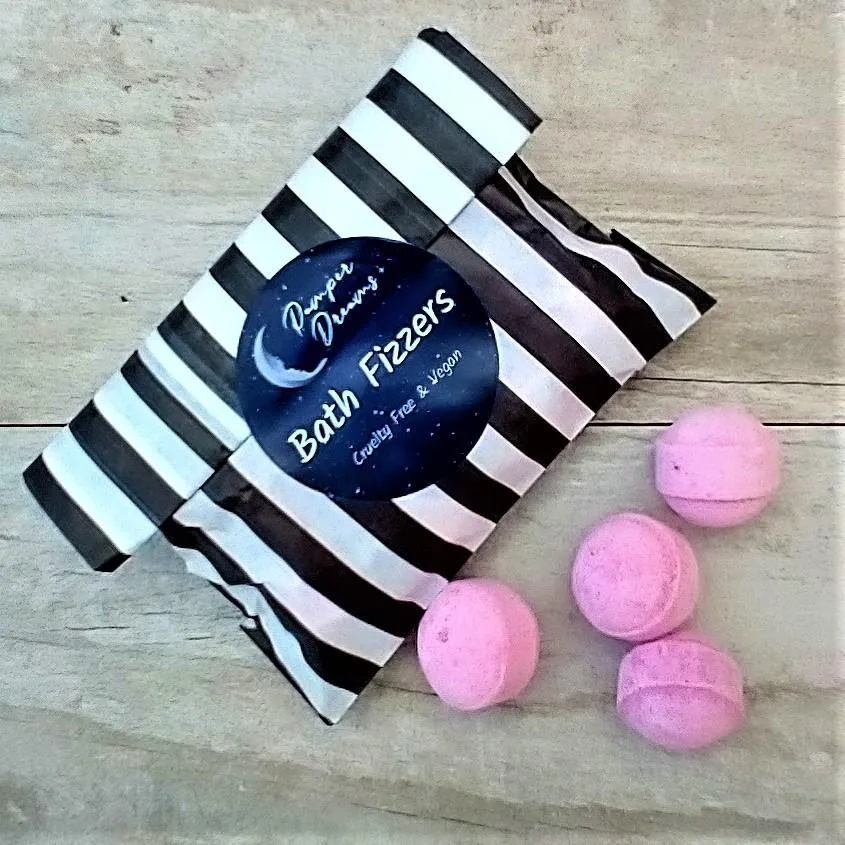 Mango Bath Fizzers - Mini Bath Bombs