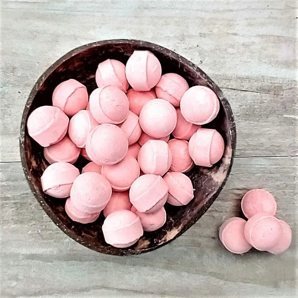 Mango Bath Fizzers - Mini Bath Bombs