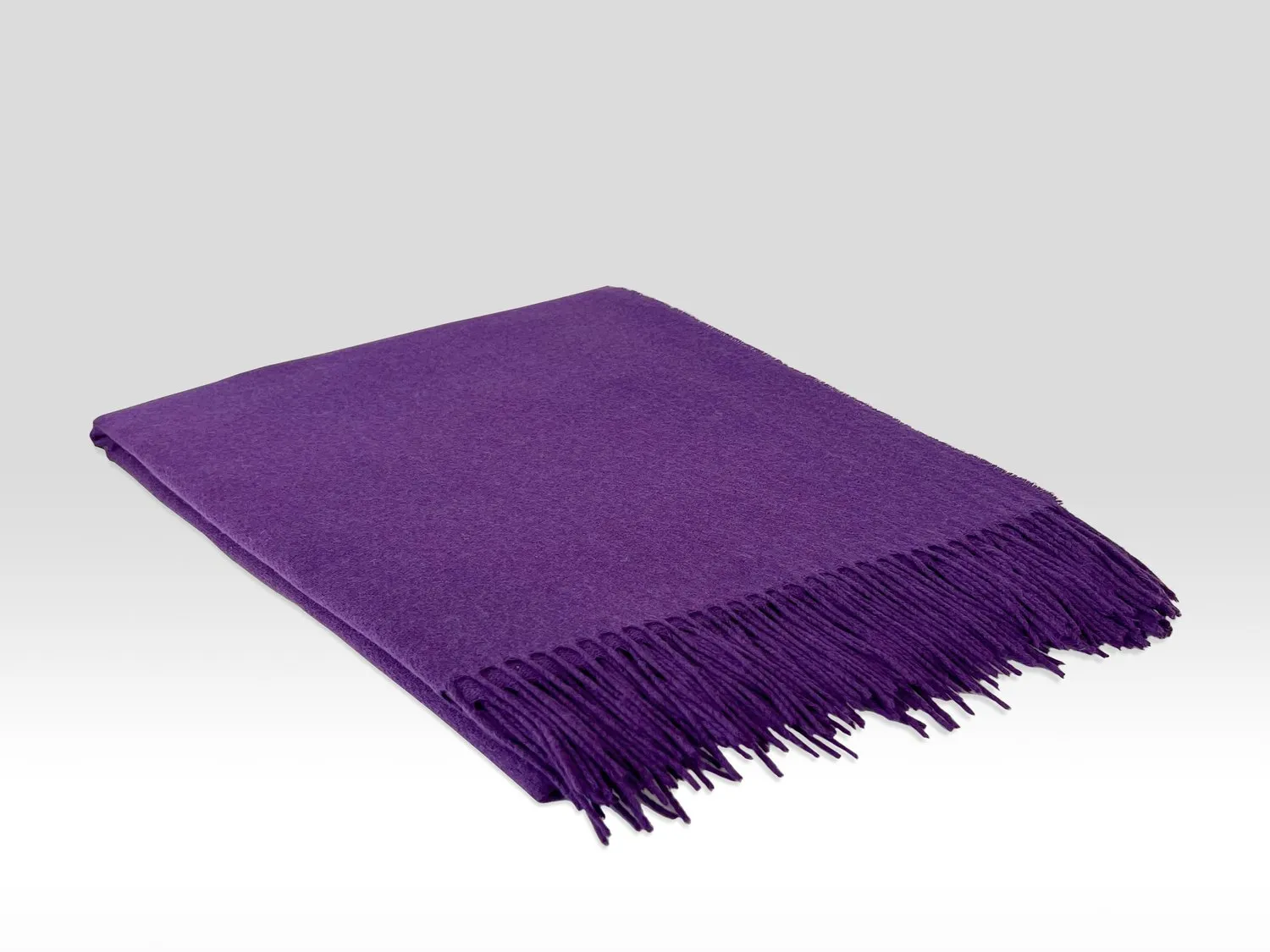 Mcnutt 100% Cashmere Winter Berry Throw