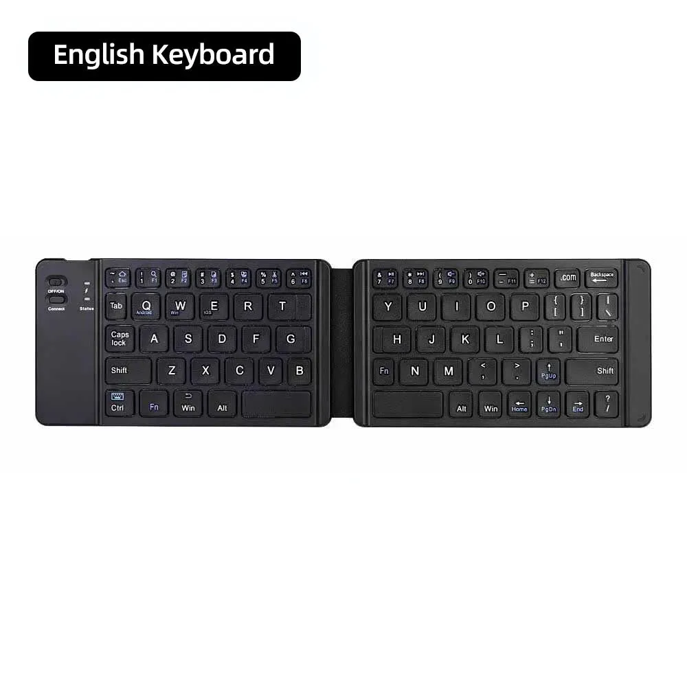 Mini Foldable Bluetooth Keyboard with Touchpad