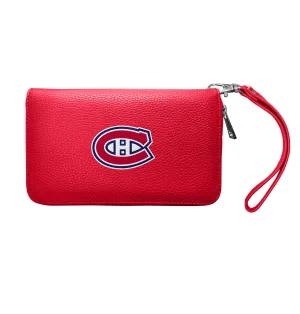 Montreal Canadiens Zip Organizer Wallet Pebble