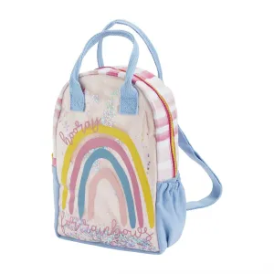 Mud Pie Rainbow Vinyl Backpack