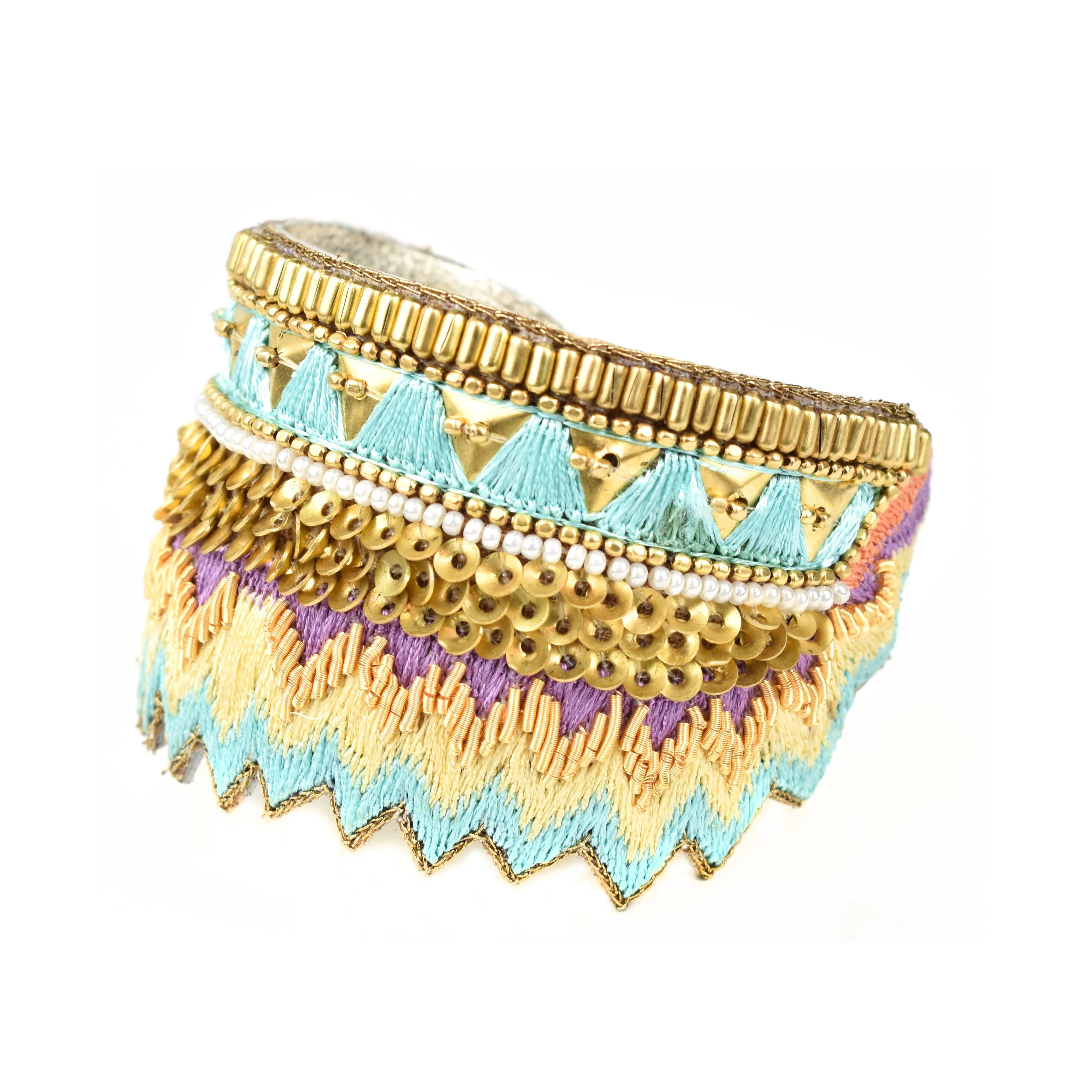 Nahua Mahelis Bangle - Peacock