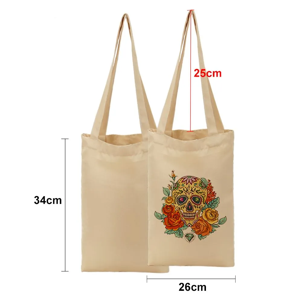 Natural Polyester Tote Bag - 26cm x 34cm