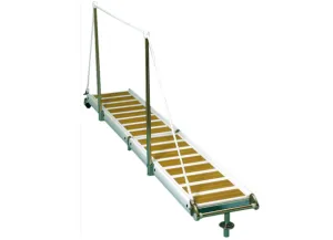 Osculati Foldable Gangway Aluminium with Iroko Inserts - 3 Sizes