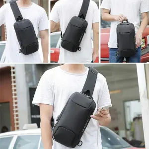 OZUKO Multifunction Anti-theft Shoulder Crossbody Waterproof Messenger Bag