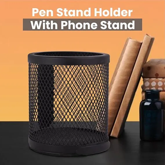 Personalized Pen Stand With Mobile Stand