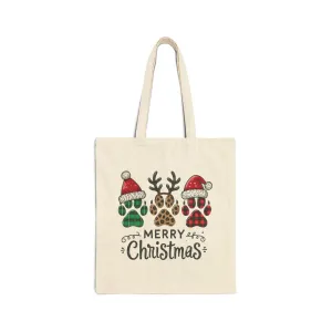 Pet Christmas Tote Bag