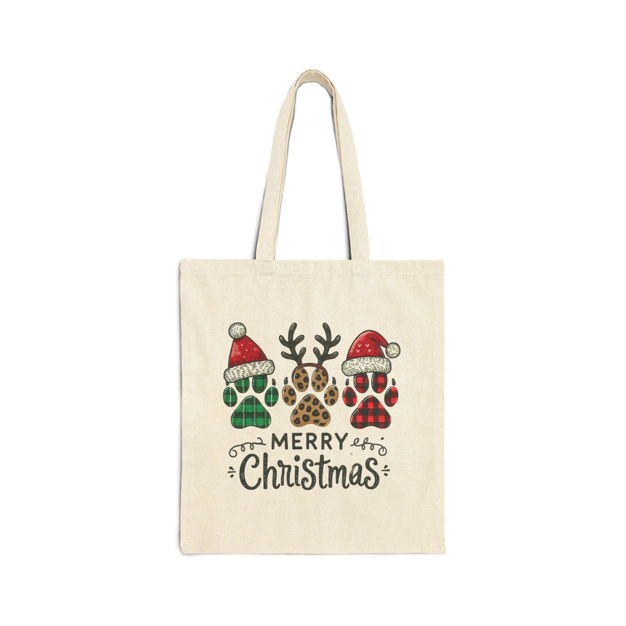 Pet Christmas Tote Bag