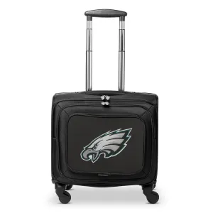 Philadelphia Eagles 14" Black Wheeled Laptop Overnighter