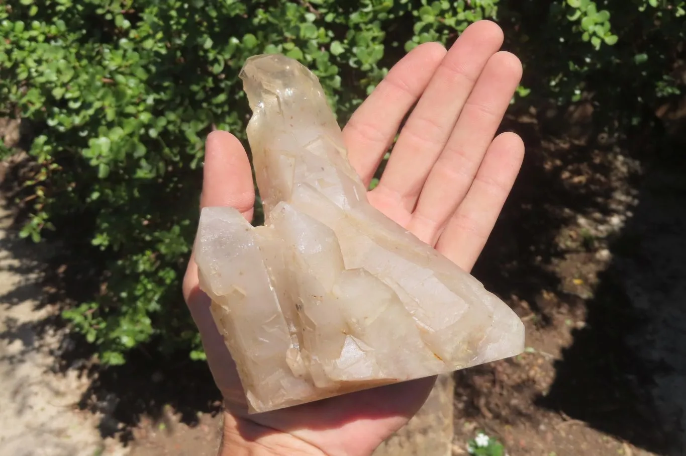 Polished Partially Quartz Crystals x 2 From Angola