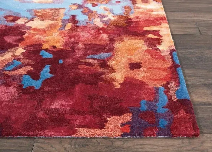 Prismatic PRS13 Blue Flame Rug