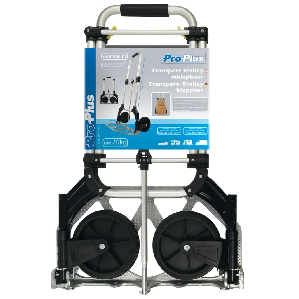 ProPlus Folding Trolley Aluminium 70kg