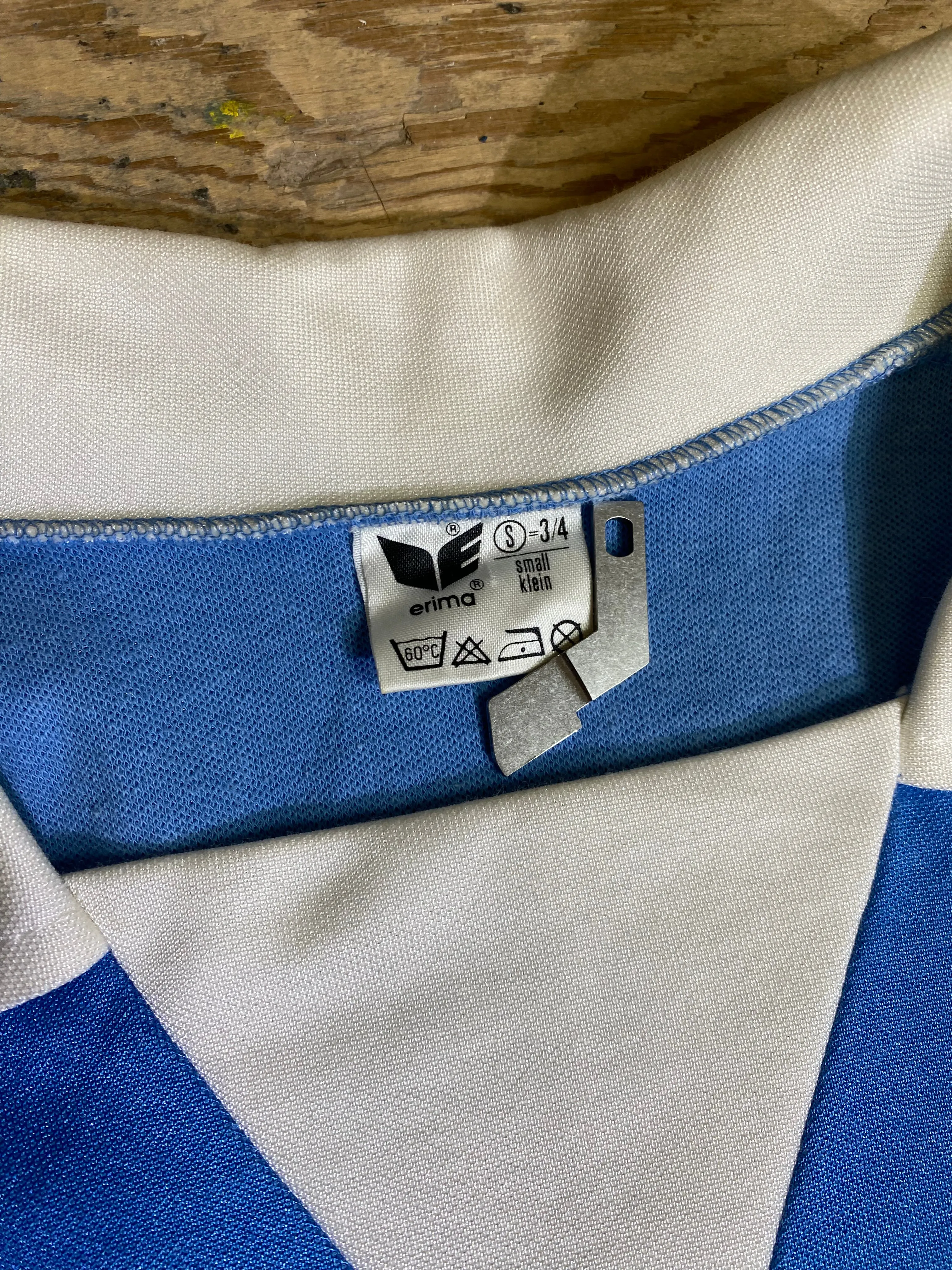 Rare 1976-78 Hamburg HSV Long Sleeve Jersey Shirt by Erima