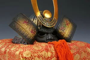 Rare Type Japanese Samurai Helmet -Tokugawa Mark- 徳川