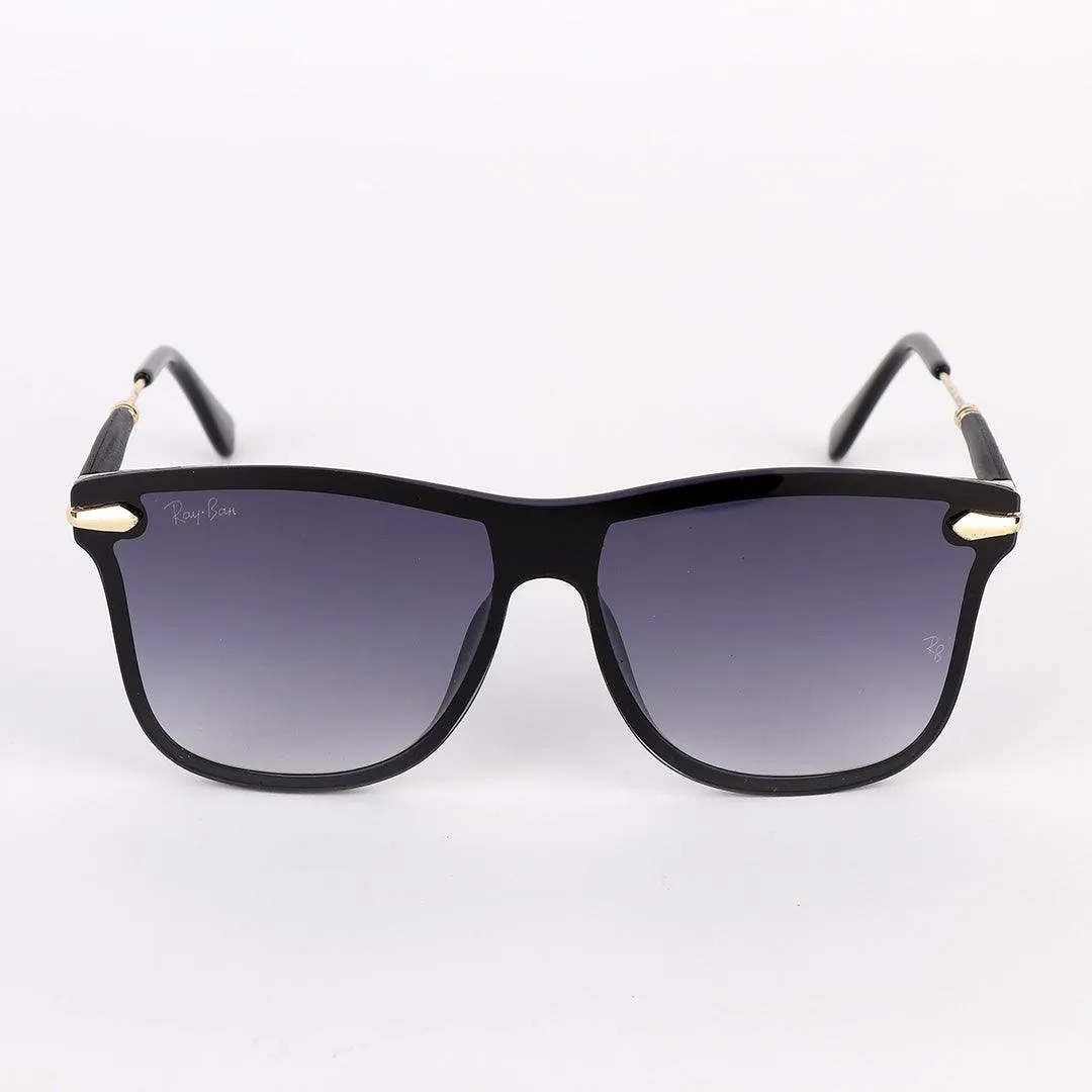 Ray-Ban Exquisite Black And Gold Hand Sunglasses