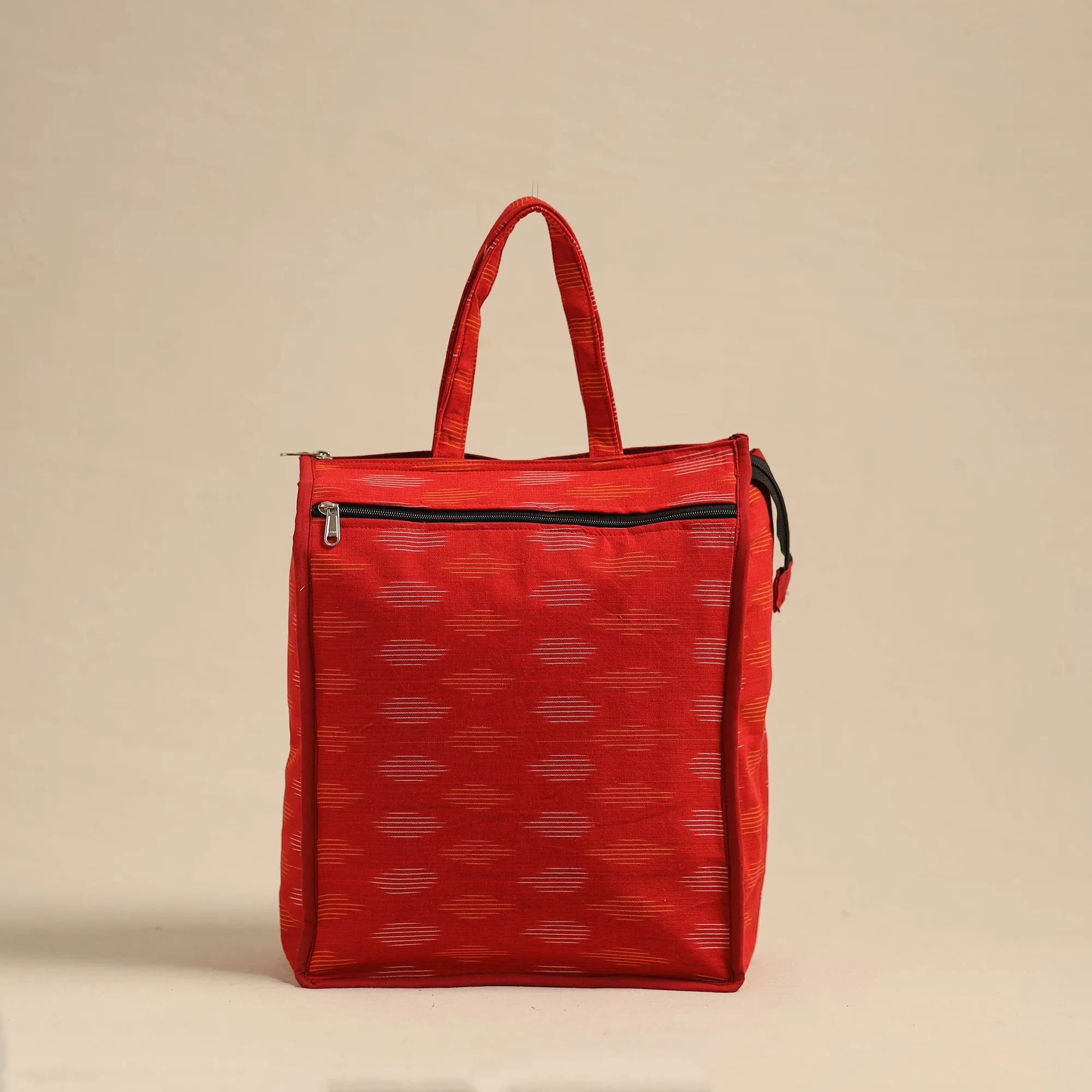 Red - Eco-Friendly Handmade Cotton Handbag for Women 29