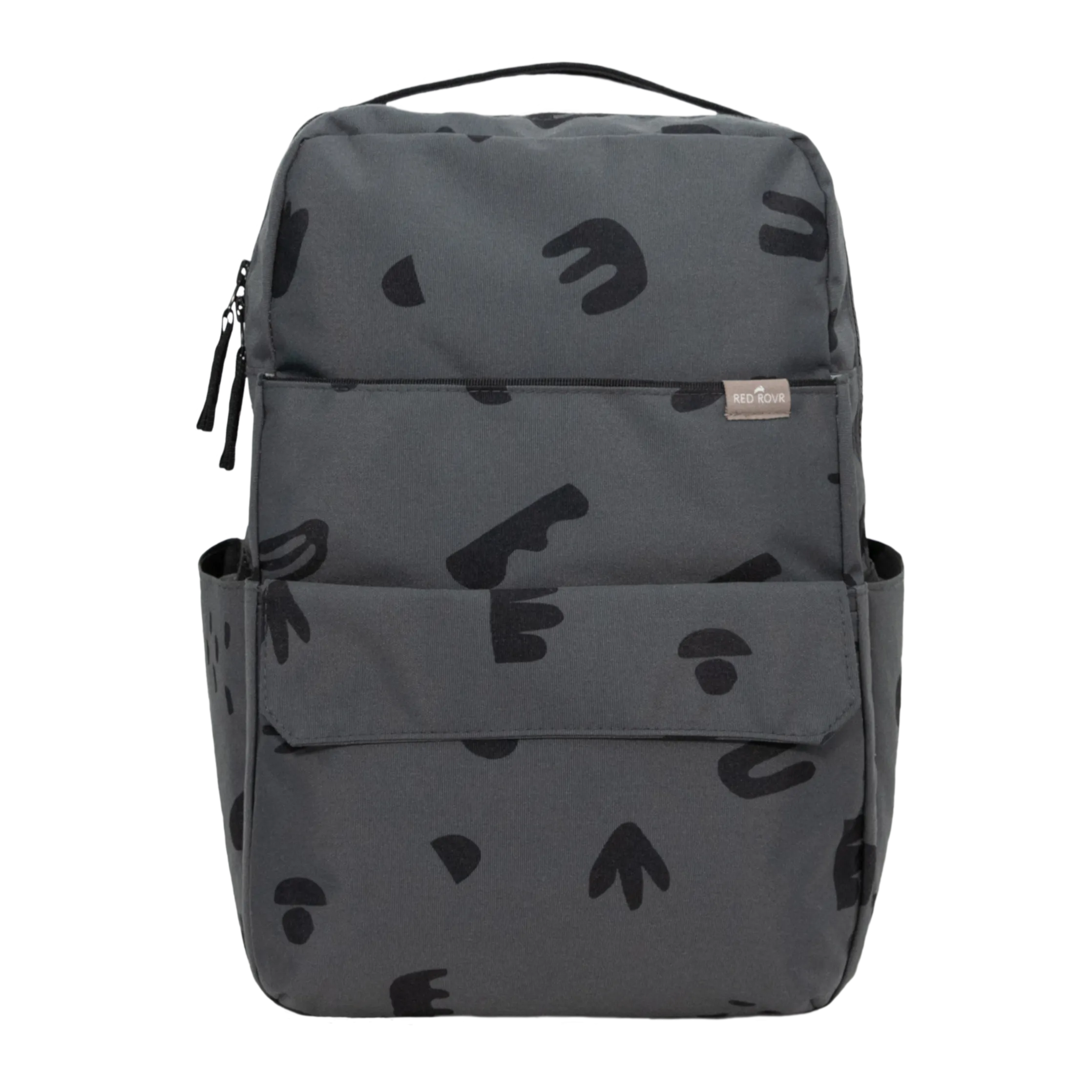 Red Rovr Roo Backpack - Charcoal Doodle