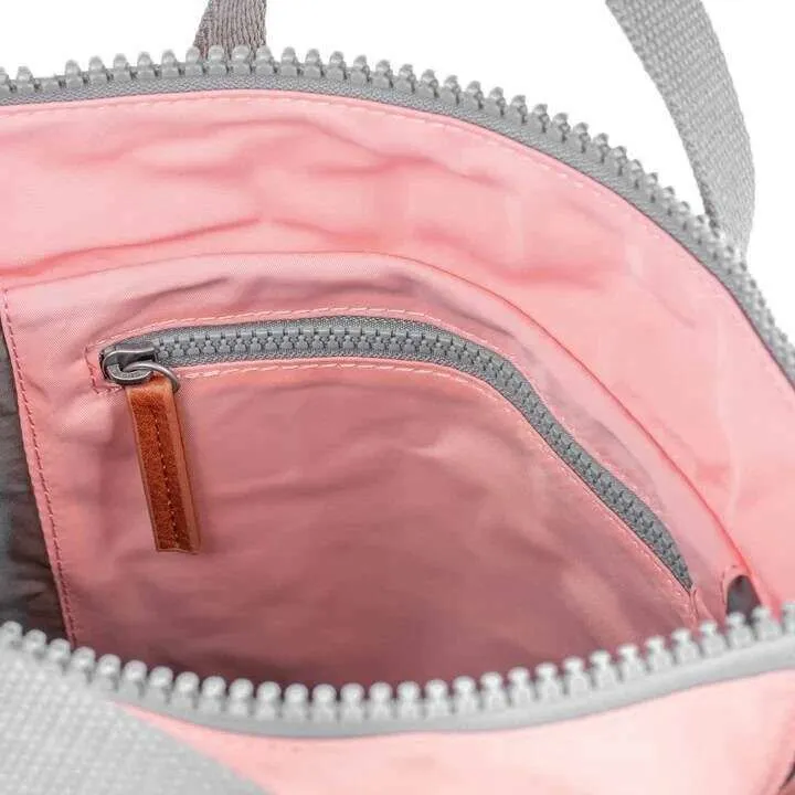 Roka Bantry B Small Recycled Nylon Backpack - Punch Pink