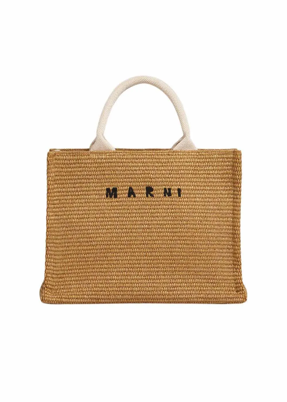 SHOPPING BAG - Raw Sienna/Natural