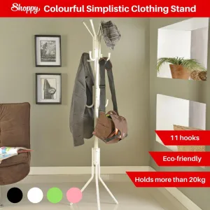 Shoppy Colourful Simplistic Clothes Stand