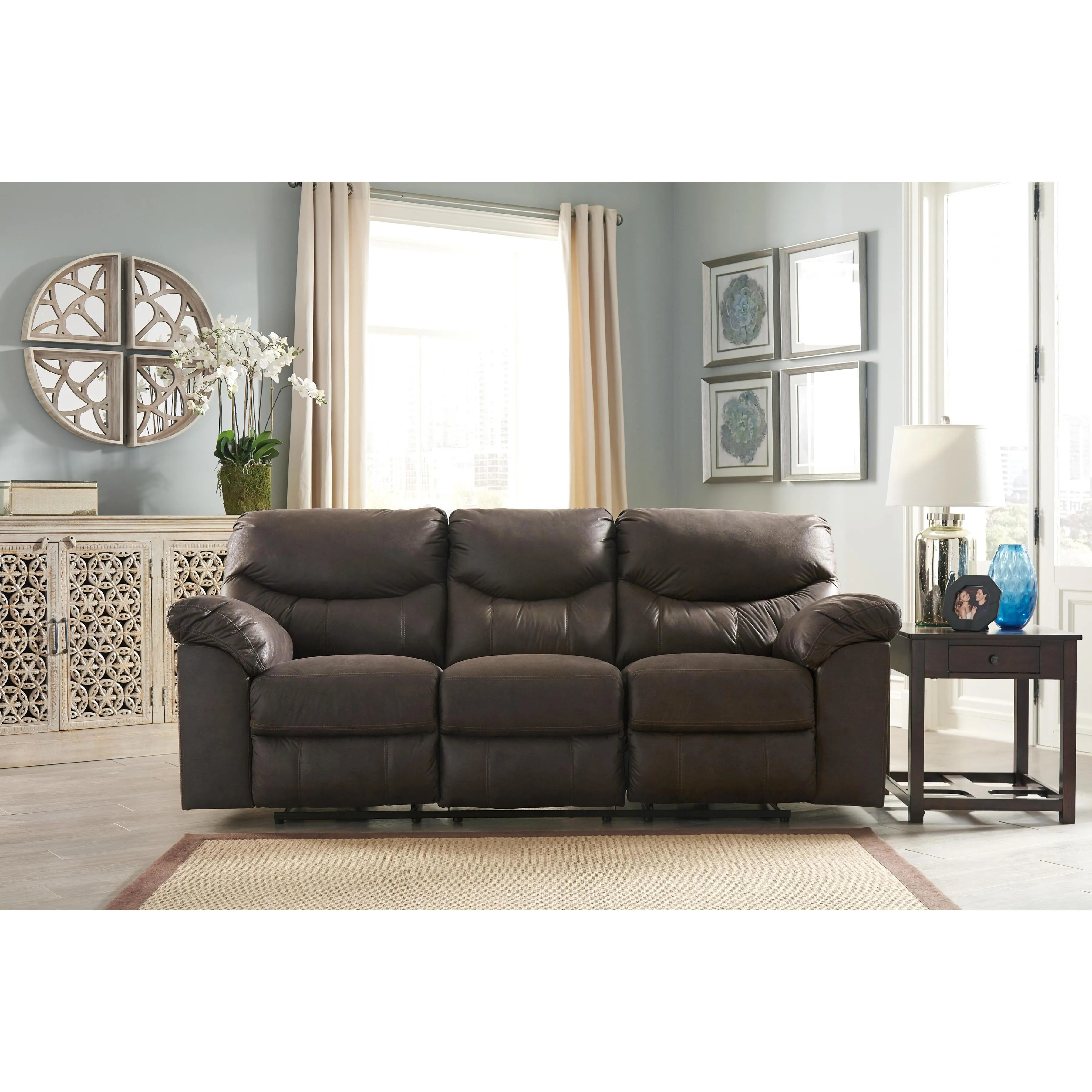 Signature Design by Ashley Boxberg 33803U1 2 pc Reclining Living Room Set